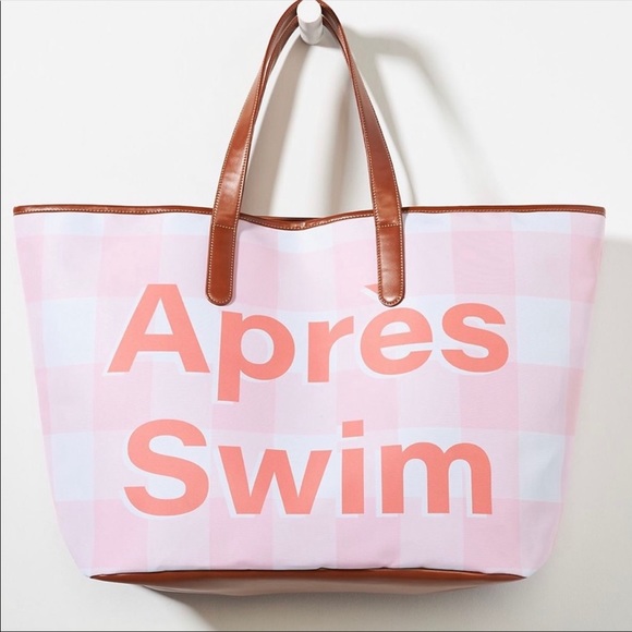 Anthropologie Apres Swim Vacation Tote Bag - Picture 1 of 4